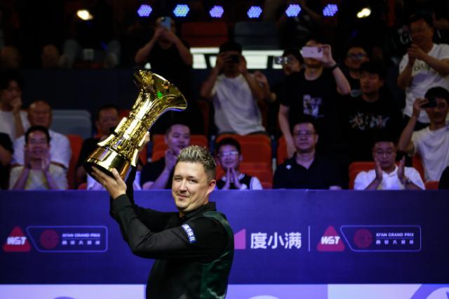 英雄联盟赛事官网-威尔逊夺斯诺克西安大奖赛冠军：我拿回了主动权